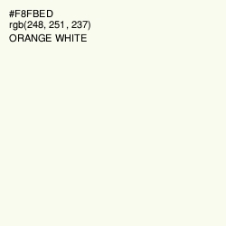 #F8FBED - Orange White Color Image
